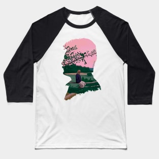 Andrei Tarkovsky's The Mirror Illustration - Painting Baseball T-Shirt